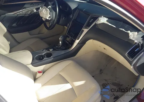 2015 Infiniti Q50 Premium z USA, uszkodzony, nr VIN JN1BV7AP5FM344281